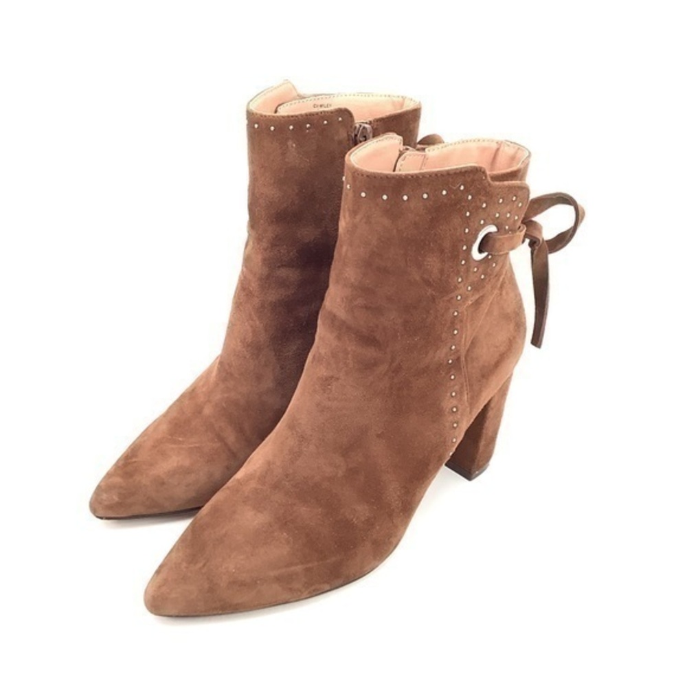 Chelsea & Violet Miley Suede Pointed Bootie Size 6.5